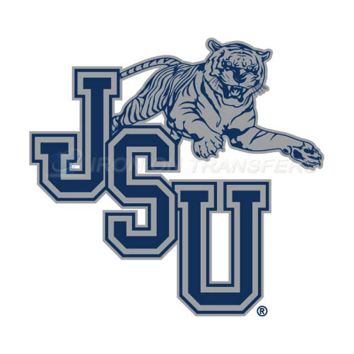 Jackson State Tigers Logo T-shirts Iron On Transfers N4683 - Click Image to Close